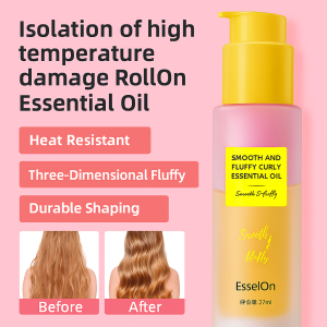 Curly Hair Conditioning Oil Floral Hair Serum Anti-Frizz Long-lasting Hair Care Nourishing and Repairing Dry Hair