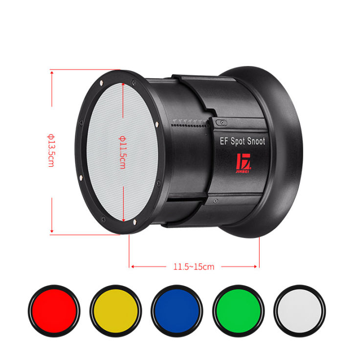 Jinbei EFLED condenser lamp camera lamp spotlight accessories zoom