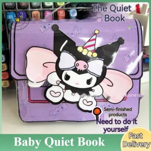 New Kulomi Decompression Sanrio diy korean book istiker book hush louder book