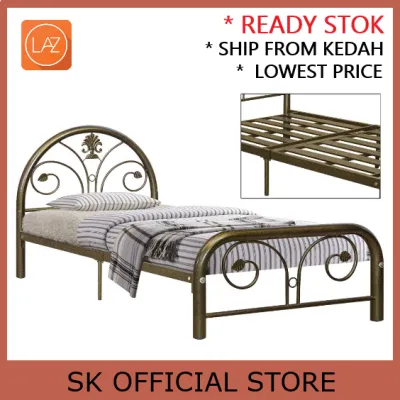 Single Bed / Metal Bed / Strong Base Quality