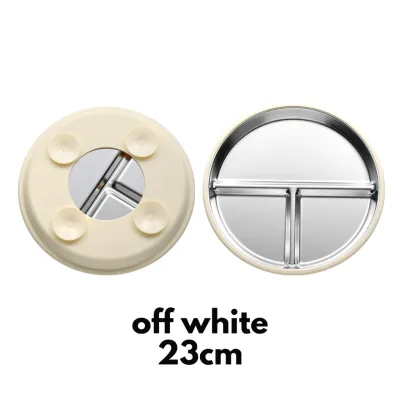 🇸🇬SG Ready Stock🇸🇬 Baby Suction Plate Stainless Steel 304 Non Slip Toddler Feeding Anti Spill Kids Food Grade Silicone