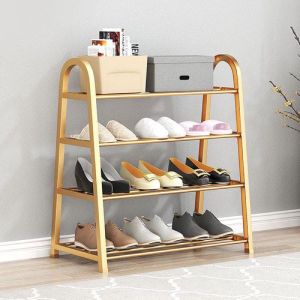 SAMONO Rak Sepatu 4 Susun Baja Design Tipe A Rak Serbaguna