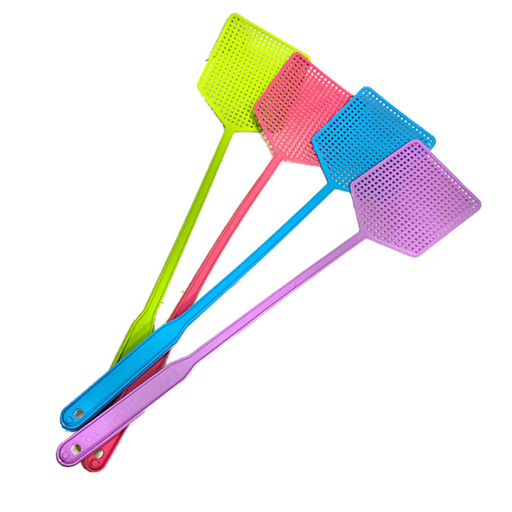Plastic Fly Swatter Long Handle Mosquito Killer