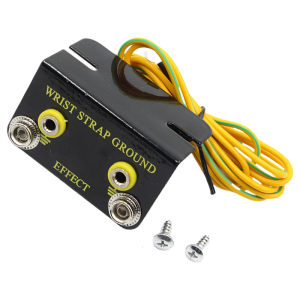 Tinh tế L hình tĩnh nối đất Ổ cắm gắn tùy chọn đáng tin cậy ESD bảo vệ cho các trạm sửa chữa điện tử