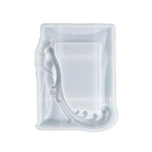 Silicone Rectangle Photo Frame Bracket Mold Display Stand Resin Casting Mold for Supporting Pad Laptops Photo Frames