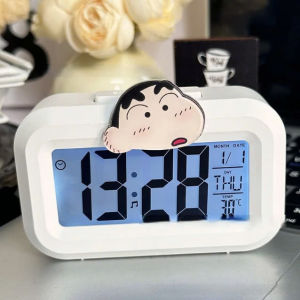 Đồng hồ báo thức màn hình led tặng kèm pin LILA DHLED538