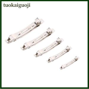 tuokaiguoji 10Pcs Spring Hair Clips Base Blank Automatic Barrette Handmade Bow Hairpin DIY Jewelry Making Accessories