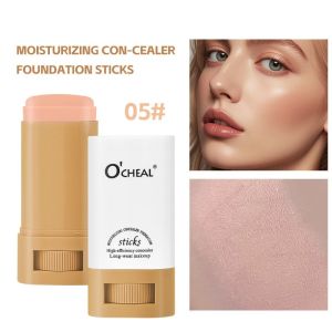 Moisturizing Foundation Stick Concealer No Creasing Lasting Ivory Natural Women Summer Travel Makeup