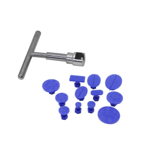 Automotive Dents Removal Tool No Special Skills Need Metal And Plastic Construction With 12 Size Adjustable Puller Pads