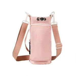 GYDJ MALL Water Bottle Bag 水壶包 Adjustable Strap Water Bottle Bag Insulated Protective Sleeve Thermos Bottle Holder Portable Crossbody Vacuum Cup Carrier Cover for Outdoor