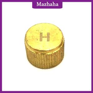 Mazhaha สารทำความเย็นเครื่องปรับอากาศรถยนต์ฝาครอบวาล์วแกนหลักหมวกพอร์ตต่ำสูงด้านข้างอัตโนมัติแรงดันสูงต่ำอุปกรณ์เสริมหมวก