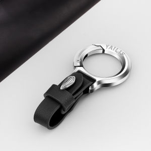 Luxury Car Keychain Dustproof Metal Key Bag Lightweight Shockproof Workers Visual Integration