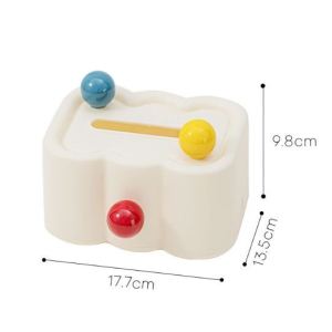 MALOHOME - MACEO Tissue Box Minimalis Kotak Penyimpanan Kotak Tisu Multifungsi Tissue Box Box Kotak Serbaguna Organizer Malo Home