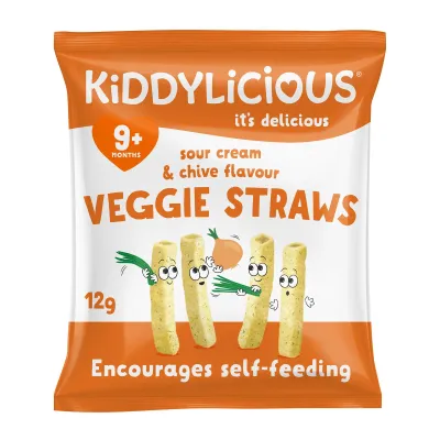 Kiddylicious Sour Cream And Chive Lentil Crisps