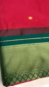 SAREE FABRIC : SOFT LICHI SILK CLOTH MK927 SAREE