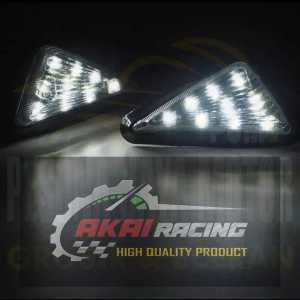 Sen Tempel Lampu Sen Led Segitiga Akai Racing Universal R15Cbr150rGsxNinjaR25 & Motor Lain Nya
