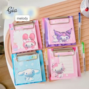 STICKY NOTES PAPAN MINI BINDER NOTES BOOK | STICKY NOTE SANRIO | STICKY NOTE CAPYBARA | CAPIBARA | CAPI BALA | STICKY NOTE LABUBU | RABUBU | KUROMI | MELODY | POMPOMPURIN | CINAMORROL | HELLO KITTY | BUKU CATATAN LUCU | BINDER NOTES | STATIONERY | ALAT TU