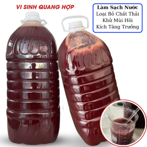 5 Lit Men Vi Sinh Quang Hợp PSB Làm Trong Nước Sạch Đát Khử Mùi Hôi Bể Cá Hồ Nuôi Thuỷ Sản