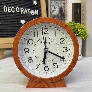 WOODEN STYLE TYPE COLOR ALARM CLOCK (WJ-1581)