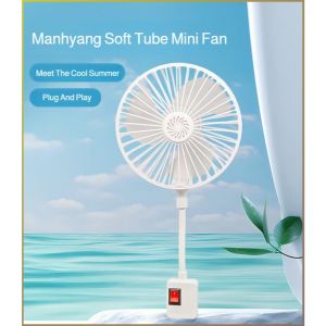 ultra silent fan gentle 360 degree Adjustable angle Fan Universal Three-plug Hose breeze cologne