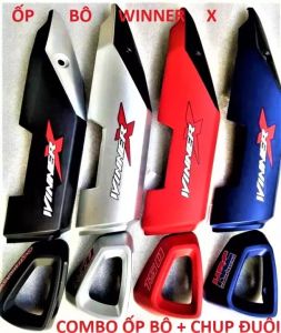 Bộ Ốp Pô và Chụp Đuôi Pô Xe Winner X ver 2 và ver 3