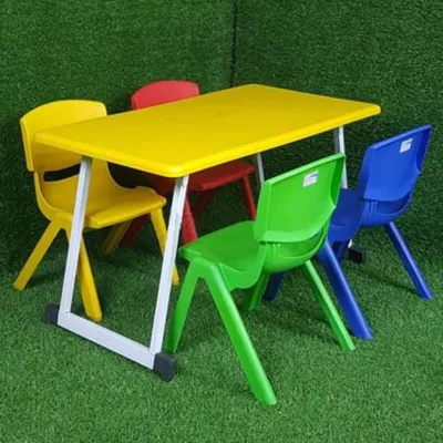 Bàn Nhựa Đúc Nguyên Sinh Cho Bé Mầm Non Bàn Mẫu Giáo CHÂN VUÔNG Gấp Gọn GIÁ XƯỞNG