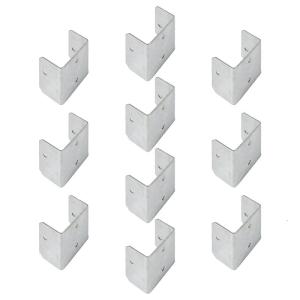 Windproof Fence Panel Clip multiple Sized Galvanized Steel Fasteners Not Rust Secure Installation 10pcs for All Panel