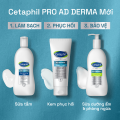 Sữa tắm dưỡng ẩm cho da chàm, viêm da cơ địa Cetaphil Pro AD Derma Wash 295ml. 