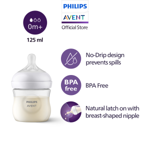 PHILIPS AVENT Natural Response Baby Bottle 125ml- SCY900/01