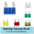 Sekring Fuse Blade Tancap Besar Kecil 5A 7,5A 7.5A 10A 15A 20A 25A 30A. 