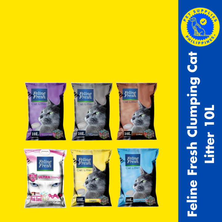 Feline Fresh Clumping Cat Litter 10L Lazada PH