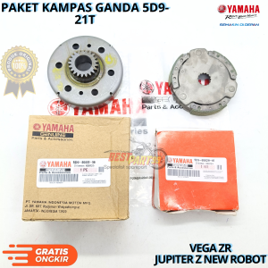 Paket kampas ganda yamaha VEGA ZRJUPITER Z NEW ROBOT5D9-21T berkualitas original asli ori presisi