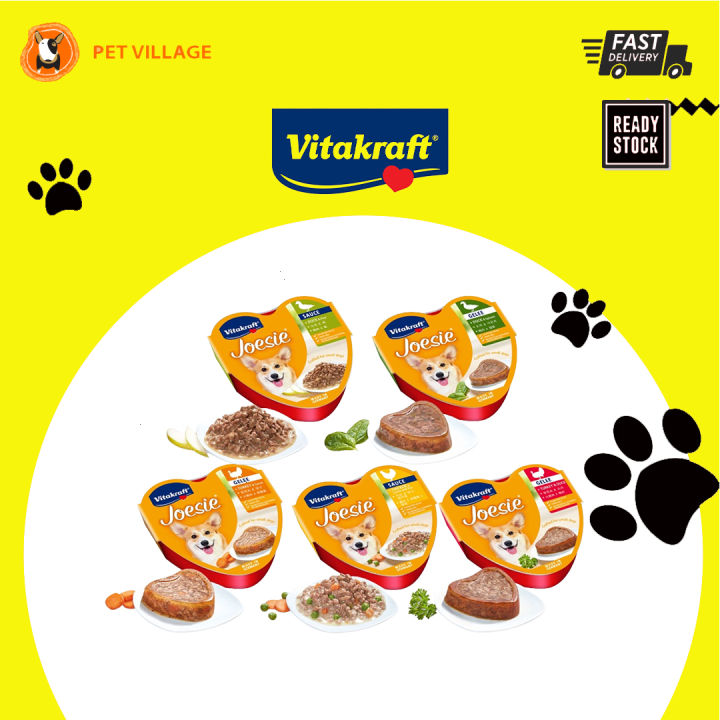 VITAKRAFT Joesie Tray Dog Wet Food 85g EXPNOV"24 Lazada
