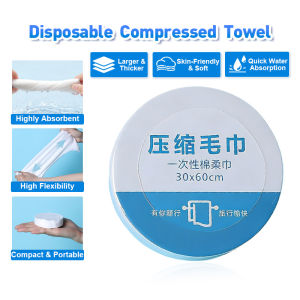 30x60cm Disposable Compressed Towel Travel Towel Soft Water Absorption Strong