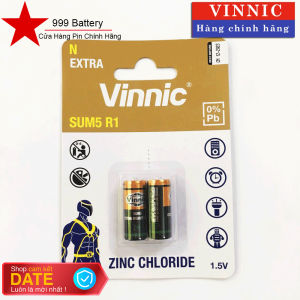 Pin Vinnic Sum5 R1 E90 1.5V chính hãng - Vỉ 2 viên DATE MỚI NHẤT