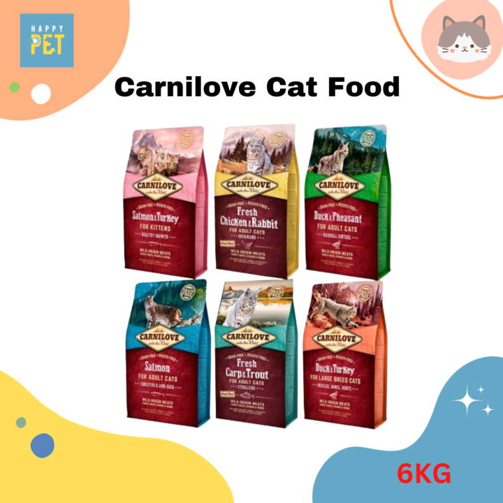 Carnilove Dry Cat Food (6KG) Cat Food Dry Food Kitten - Main Image
