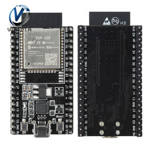 ESP32-DevKitC-32E Development Board with ESP-32E Module Cp2102 Driver Chip (4MB Flash Micro USB 38-Pin Headers Pre-Soldered)