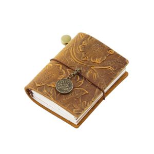 DUY26 Writing Cowhide Cover Sketchbook Sketching Handmade Diary Notebook Vintage Leather Traveler Notebook Diary Gift