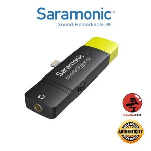 SARAMONIC Blink500 PRO RXDi / RXUC Dual Channel Digital Wireless Receiver for USB-Type C/ IOS Devices (2.4GHz)