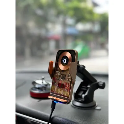 giá đỡ có sạc không dây 15w trên ô tô Phụ Kiện