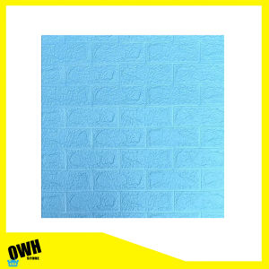 [ TERMURAH ] Wallpaper Dinding 3D Isi 10 Lembar Ukuran 70 x 77 Motif Batu Bata - Wallpaper Dinding 3D Foam Bata Ukuran 70 x 77