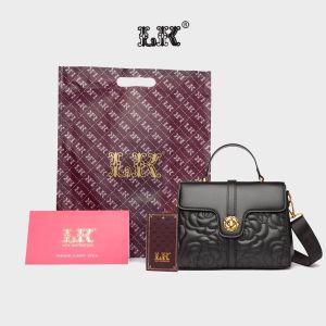 CALVIERO COLLECTION G3153 TAS PREMIUM WANITA LK BAG FREE PAPERBAG + SERTIFIKAT TAS SELEMPANG WANITA HANDBAG MOTIF RETRO BAG
