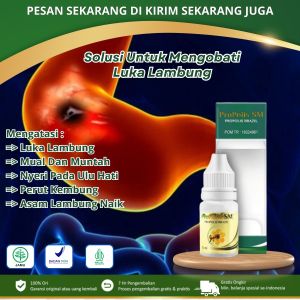 Obat Asam Lambung Luka Nyeri Bagian Perut Lambung Luka Kronis Asam Lambung Naik Mual Infeksi Lambung Radang Dingding Lambung Nyeri Ulu Hati - Propolis SM