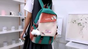 Large Backpack Laptop Backpacks nylon waterproon High School Bags Student Backpack for girls women