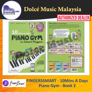 FINGERSSMART - 10Mins A Days Piano Gym - Book 2
