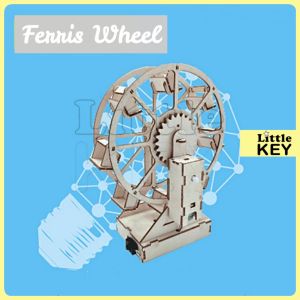 DIY Ferris Wheel Wooden 3D Model Kid Educational Kit Kids Model Project