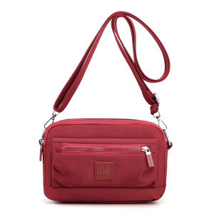 Tas Selempang Colorful Fox 0475 tas selempang wanita tas nilon anti air sling bag wanita tas import