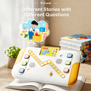 Flash Card Early Education Machine Quiz Story Teller Interactive Learning Toy Kids Educational Montessori Toy
