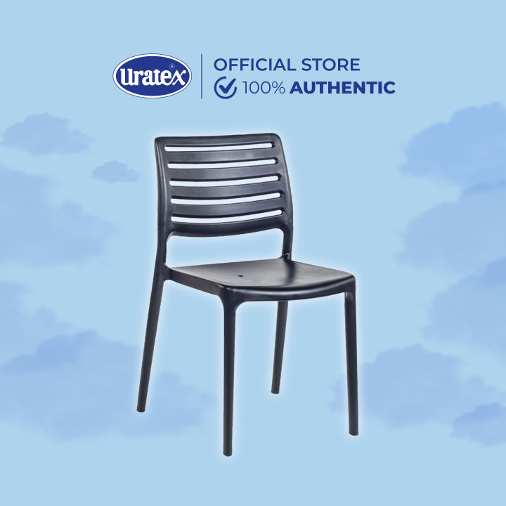 Uratex Monoblock Olympia Bistro Chair (Set of 6) Stackable Plastic