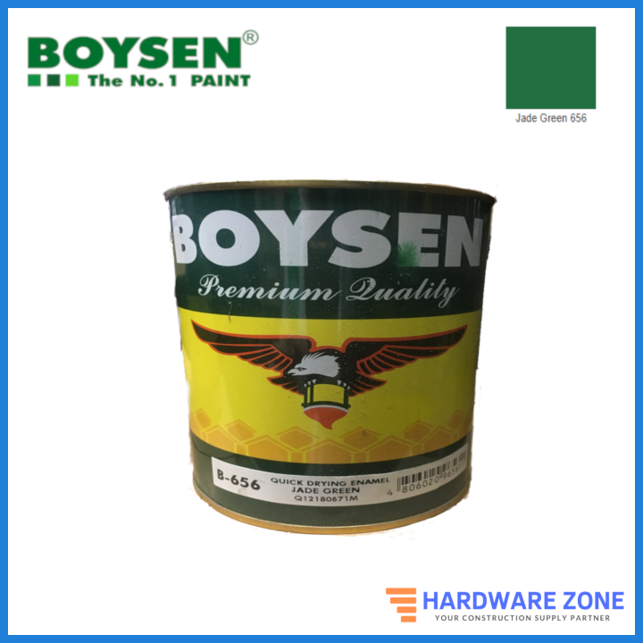 Boysen Quick Dry Enamel Jade Green 1 Liter – Top-Most Hardware &  Construction Supplies